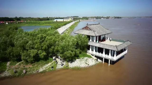 美在自然之中,美丽的嫩江湾美景图
