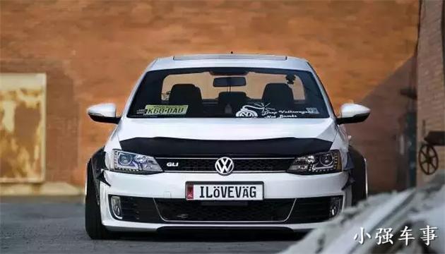 2014款速腾改装外观最佳案例,09款速腾改装led尾灯案例