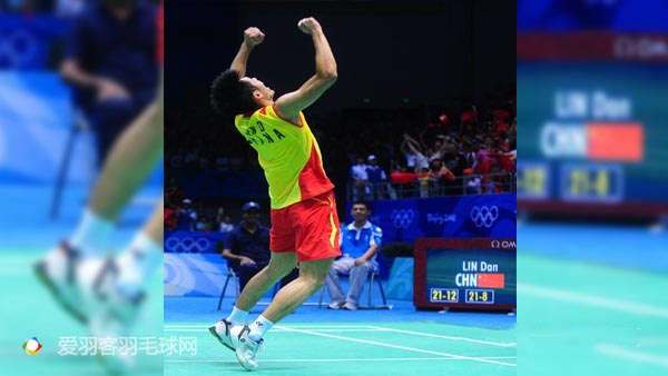 羽毛球林丹十佳球,林丹羽球历程