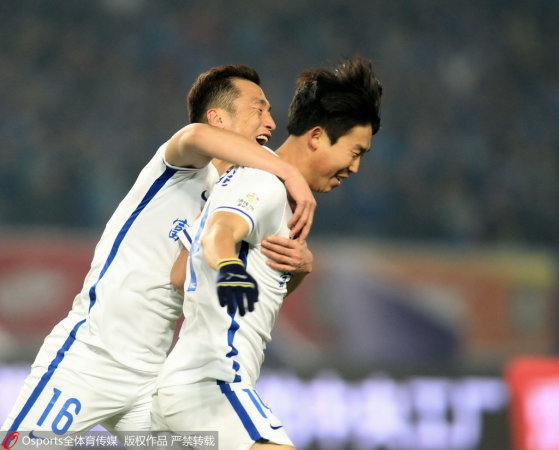 张晓彬亚冠进球看台视角,张晓彬中超