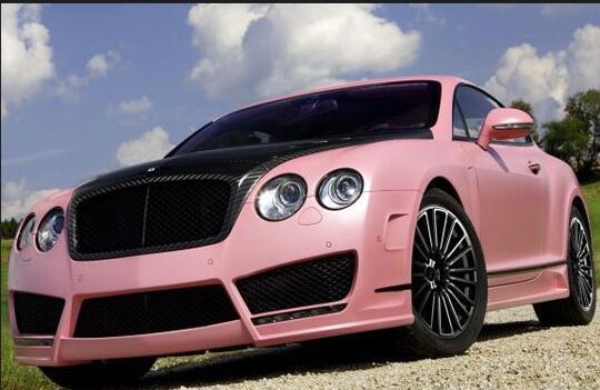 全世界粉红色的车，全被这个化妆品品牌承包了