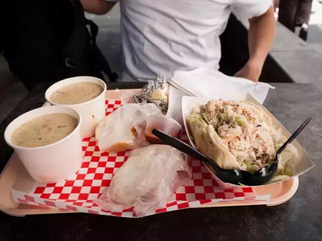 西雅图派克街鱼市场,去西雅图自助必吃的美食