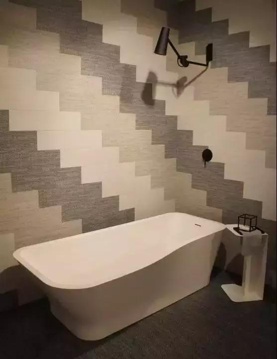 布纹瓷砖铺贴效果图,瓷砖切纹效果