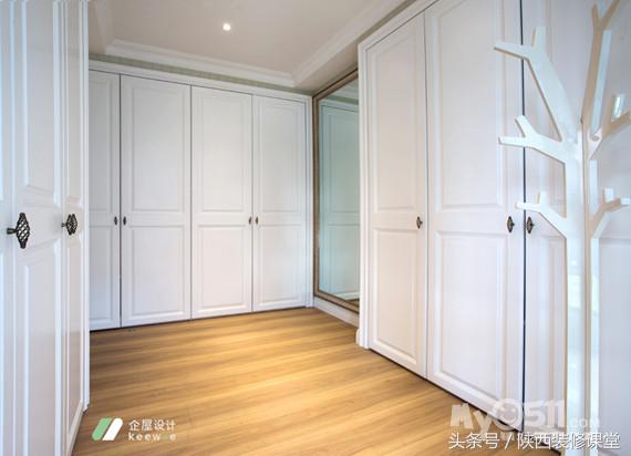 10万美式经典装修三室两厅,130平方房子美式轻奢装修20万