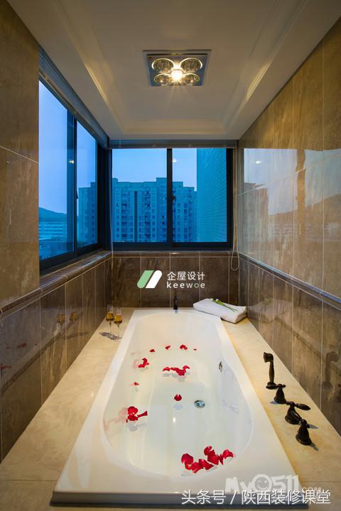 10万美式经典装修三室两厅,130平方房子美式轻奢装修20万