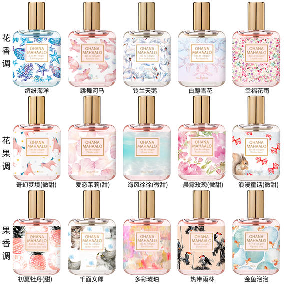少女心爆棚的香水味,少女心爆棚的仙女香水