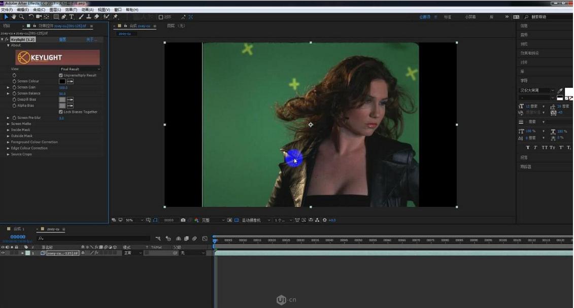 ae2018版抠像,ae的dft抠像