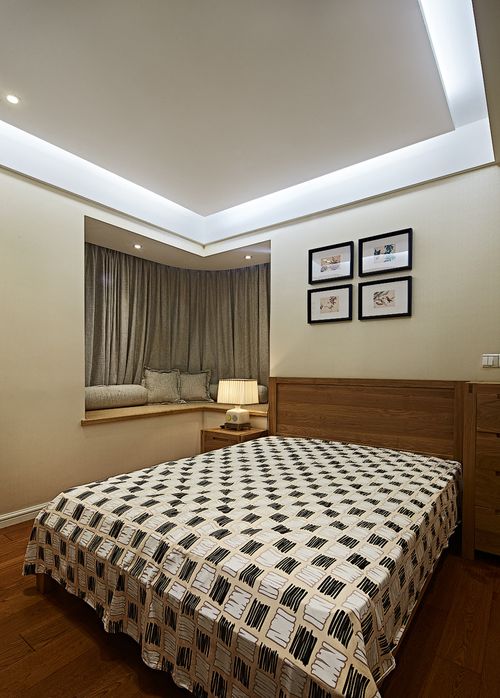 无锡紫金伴山最大户型,转角飘窗房间小户型