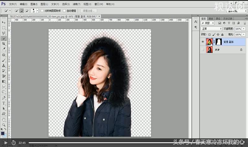 用ps毛发抠图十种方法,ps抠图技巧毛发调整边缘