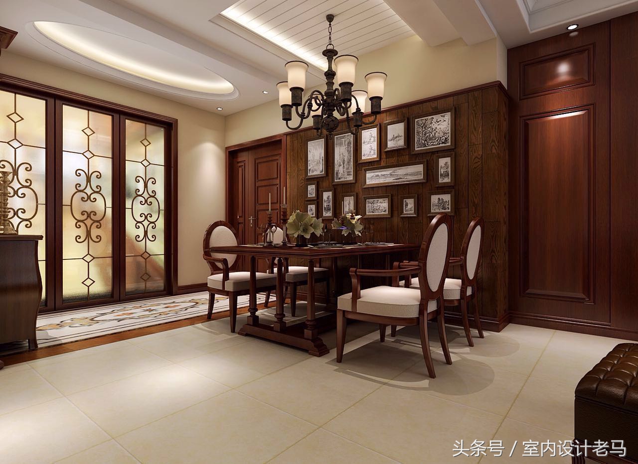 国仕山美式装修,国仕山风格装修