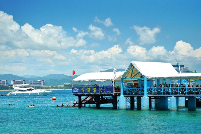 带着宝贝去旅行，遇见三亚遇见海