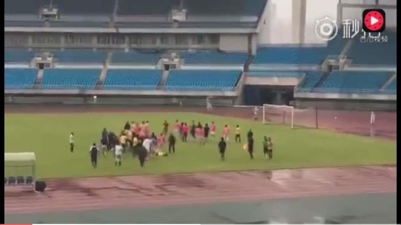 中国体育界的几次打架事件,中国联赛打架斗殴事件