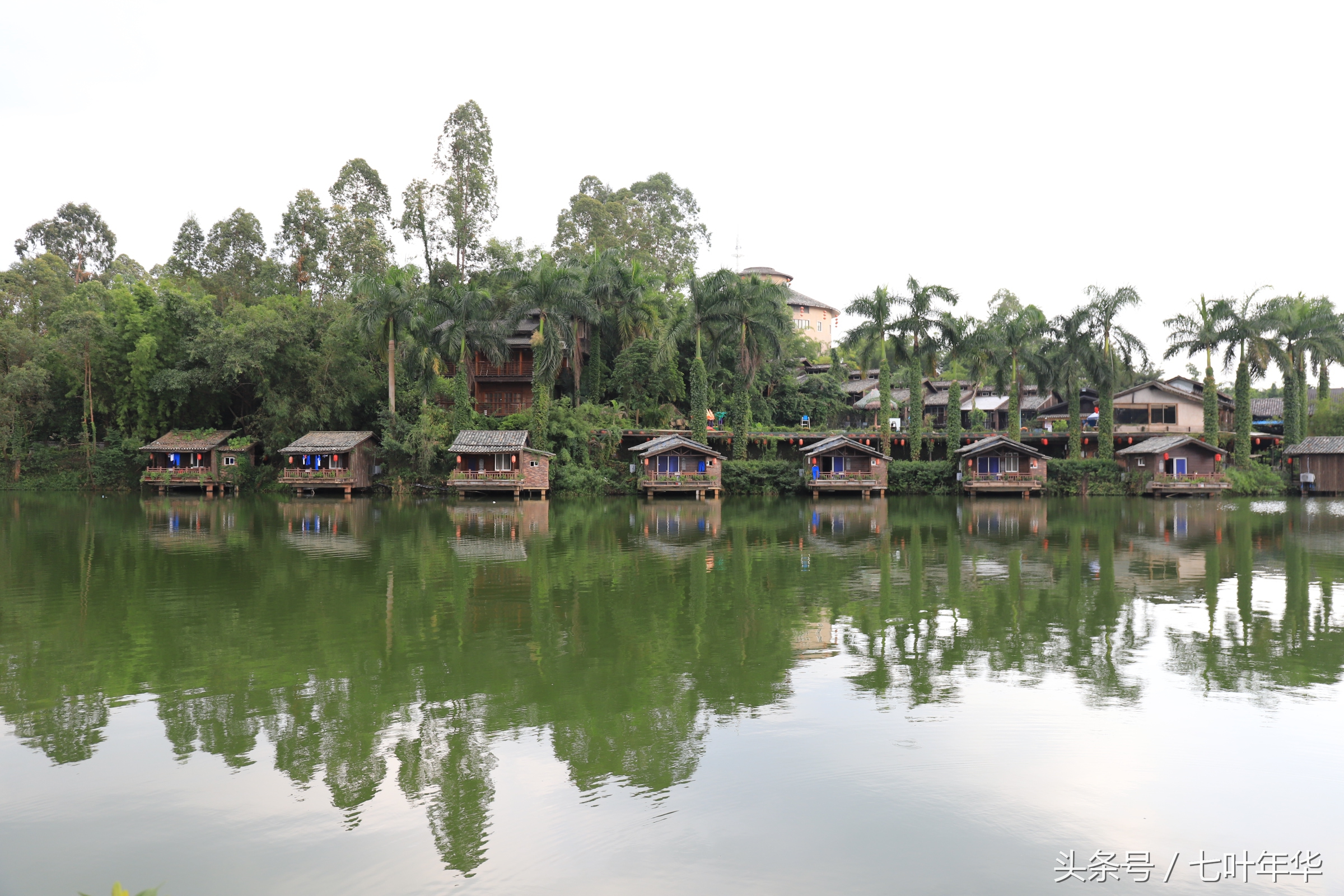 看水中古建筑，深圳观澜山水田园值得一去