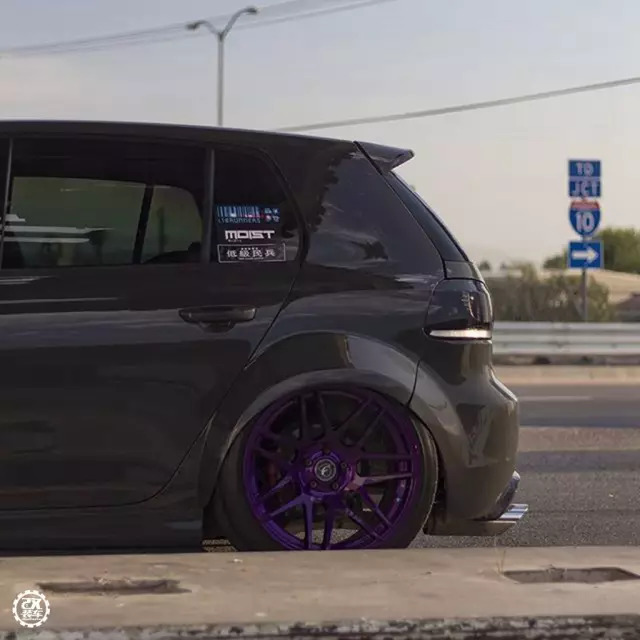 gti改7.5代高尔夫gti大灯,改了十几万的高尔夫gti