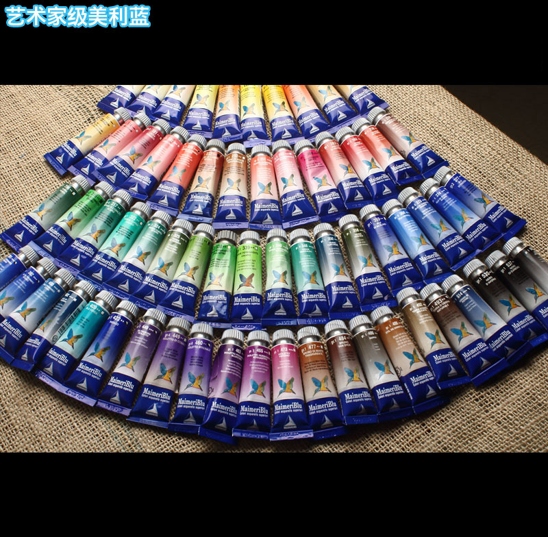 性价比高的水彩颜料推荐,中盛水彩颜料测评