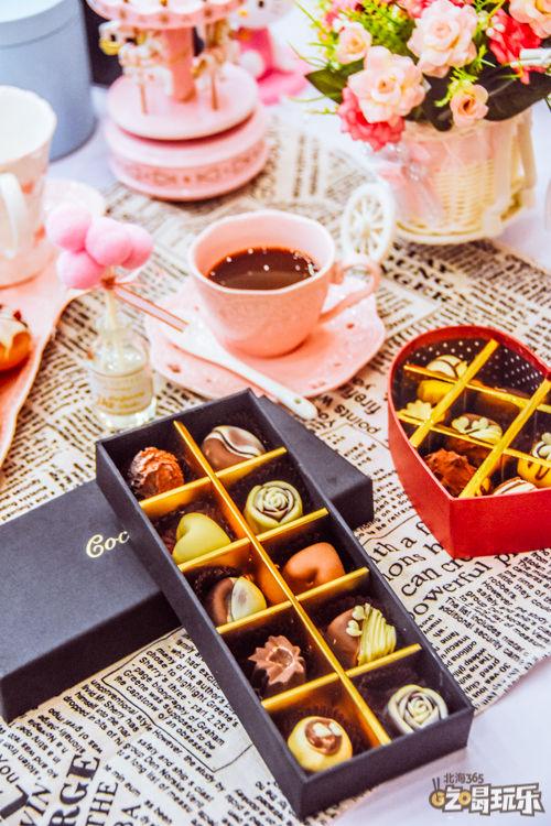 全屋粉红色！香港这个巧克力高手终于来北海了！还送甜甜圈！