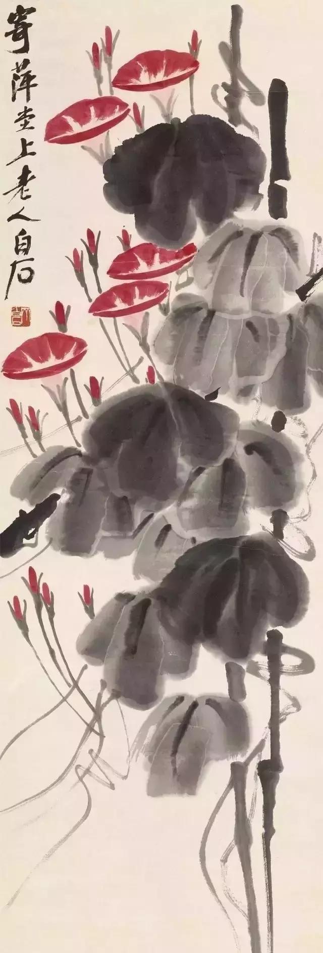 怎么临摹齐白石画的虾教程,齐白石虾的画法教程