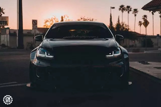 gti改7.5代高尔夫gti大灯,改了十几万的高尔夫gti