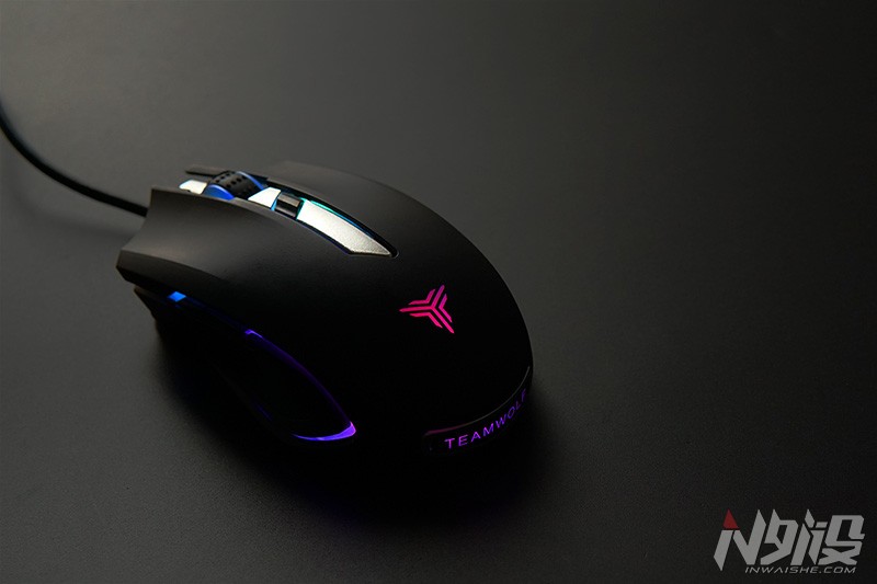 狼蛛580鼠标拆解测评,狼派鼠标拆解