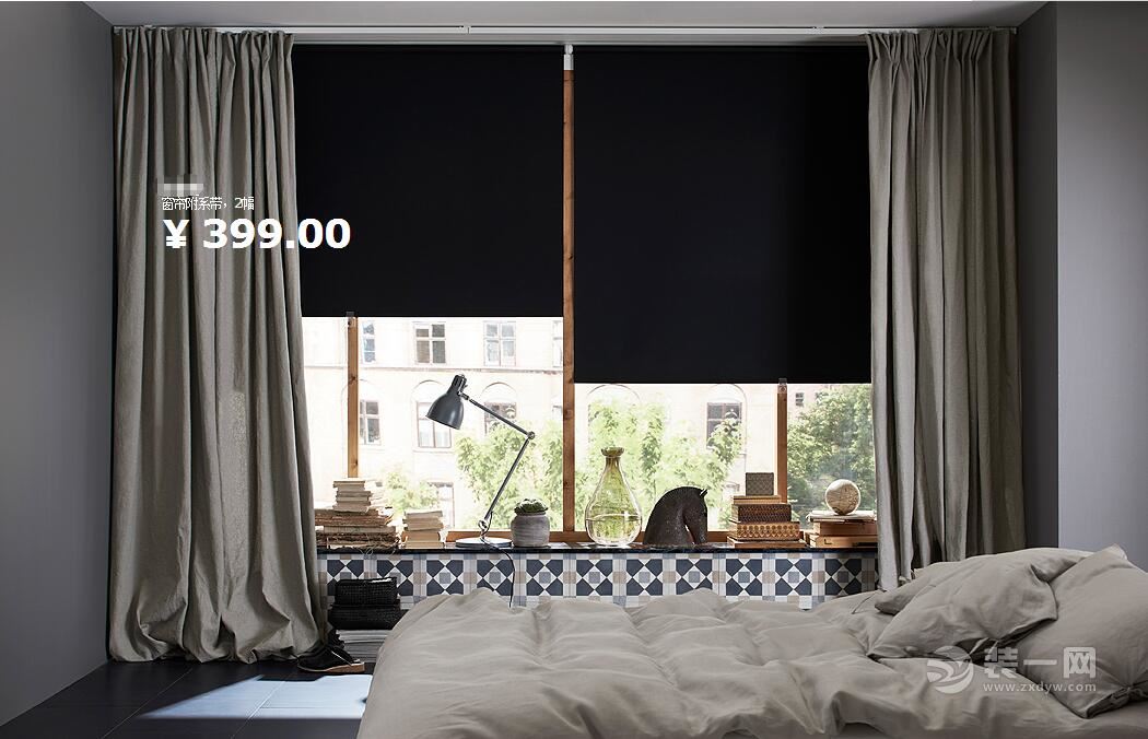宜家卧室装修效果图片大全,石家庄窗帘装修效果图