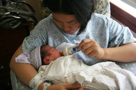 40分钟无侧切无撕裂顺产过程，真是人品大爆发