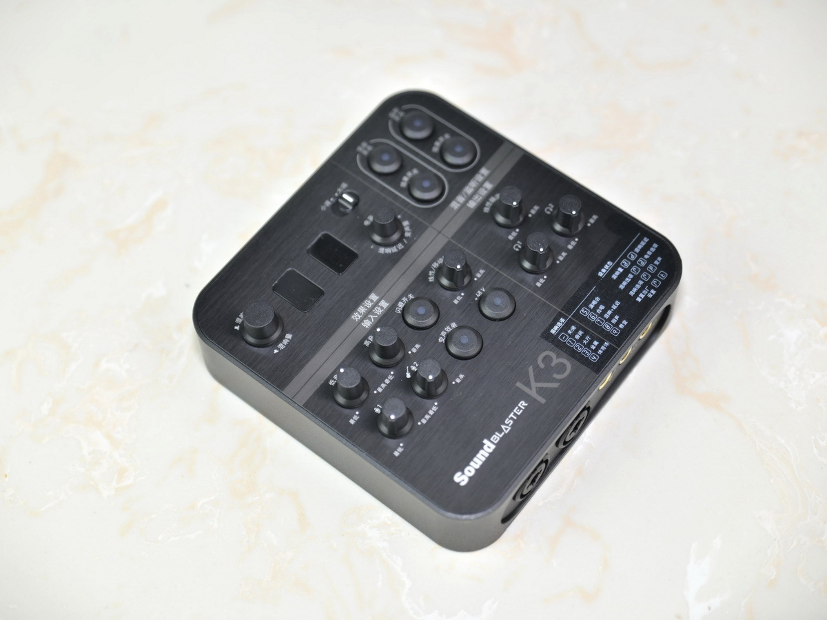 创新让K歌更简单更专业,创新K3外置声卡体验