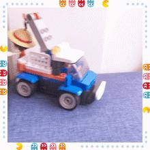 用积木拼搭简易的遥控车,如何用积木拼遥控车