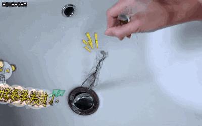 下水管堵用苏打水,下水管堵了检修口