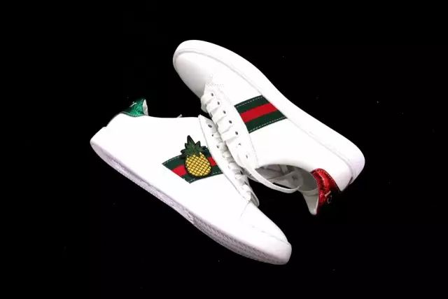 古琦印花小白鞋,古琦小白鞋同款