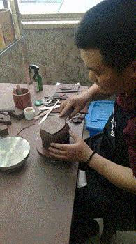 手工陶器店,看了一辈子的店