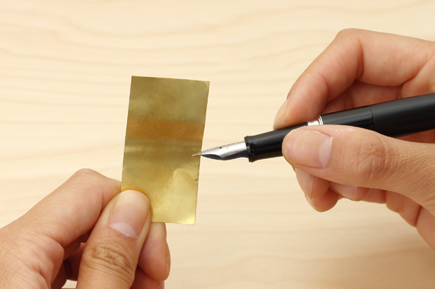 钢笔尖有墨如何处理,钢笔字常见的问题