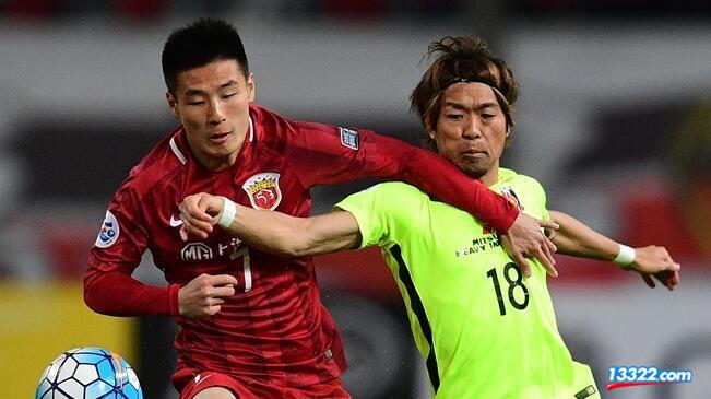 上港亚冠现代比分直播,上海上港vs浦和红钻现场直播