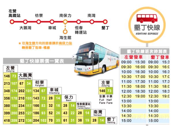 垦丁包车一日游价格,垦丁两日游价格