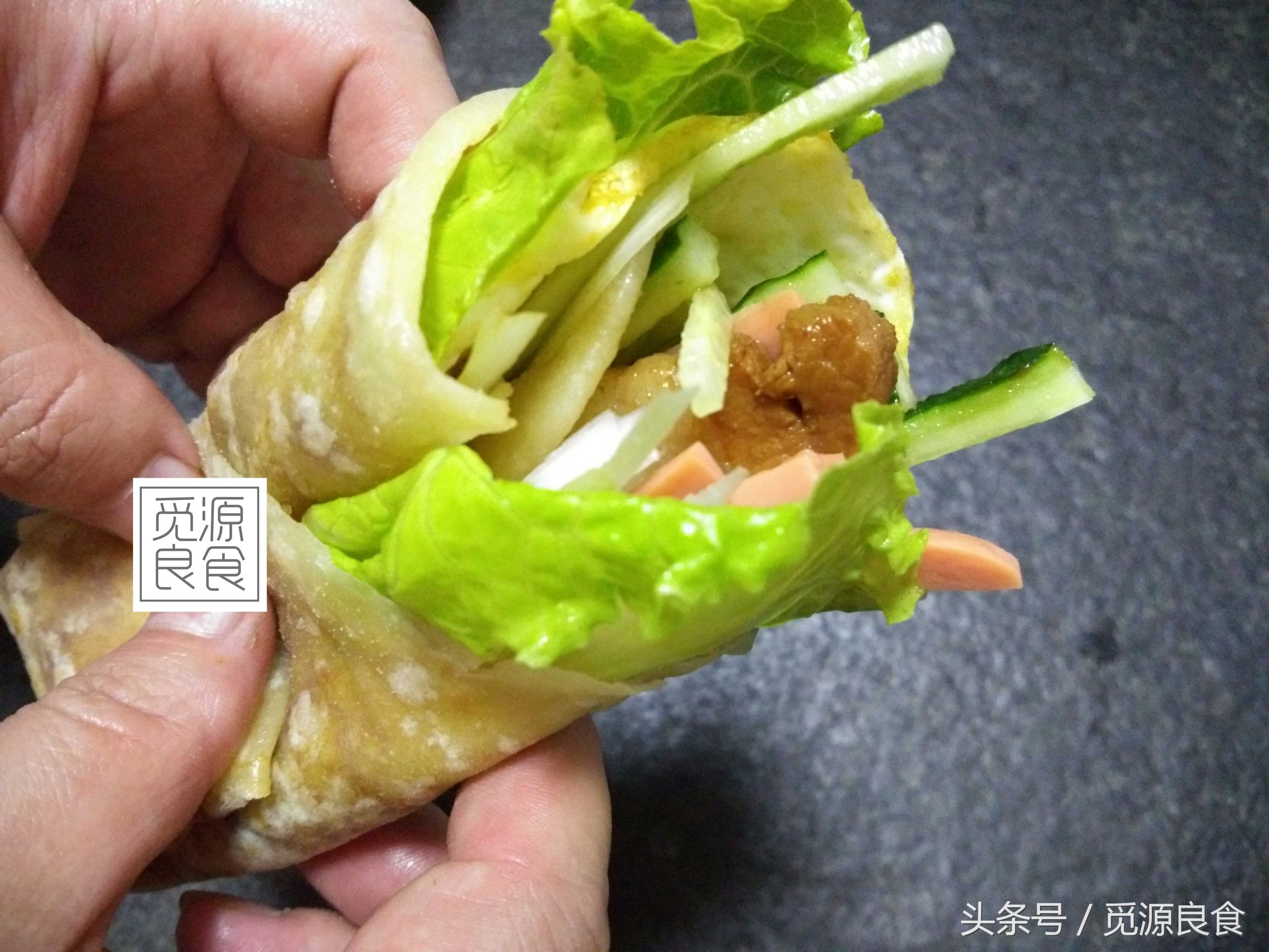 免费卤肉卷制作方法和配方,家庭自制卤肉卷