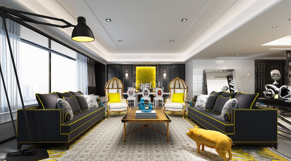 家装室内设计现代风格全套效果图,家装2020效果图欧式