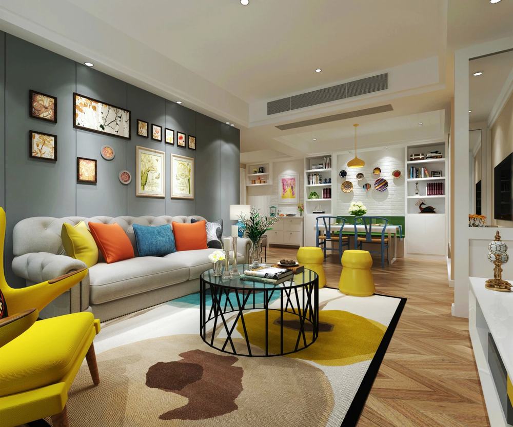 家装室内设计现代风格全套效果图,家装2020效果图欧式