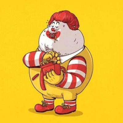 搞怪卡通头像可爱呆萌简约手绘,搞笑胖胖的卡通头像