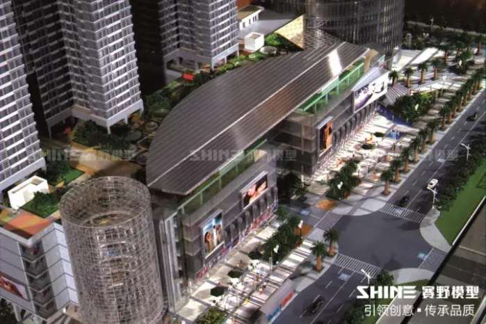 整个深圳城市沙盘模型,致敬深圳特区42年