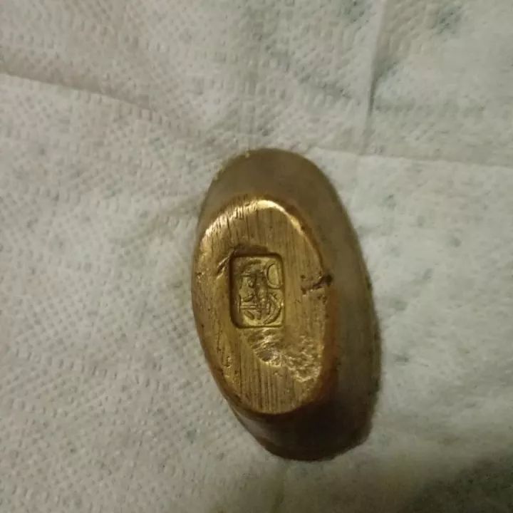 寿字金锭有哪些,古董足金寿字金锭