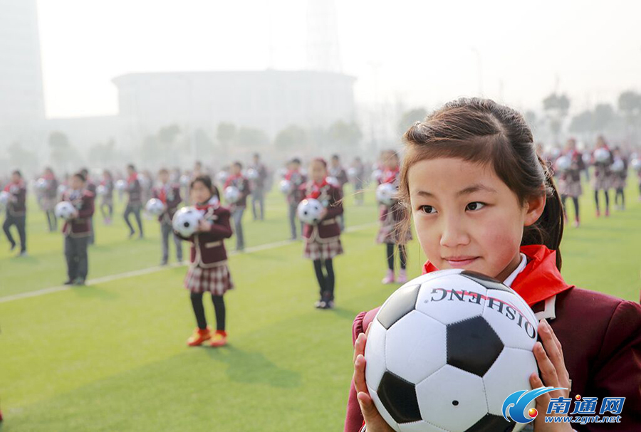 海安实小足球操,海安开发区实验学校足球