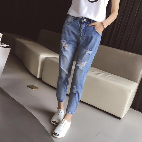 胯宽腿粗显高显瘦裤子,十三岁女孩穿什么裤子显腿长显瘦