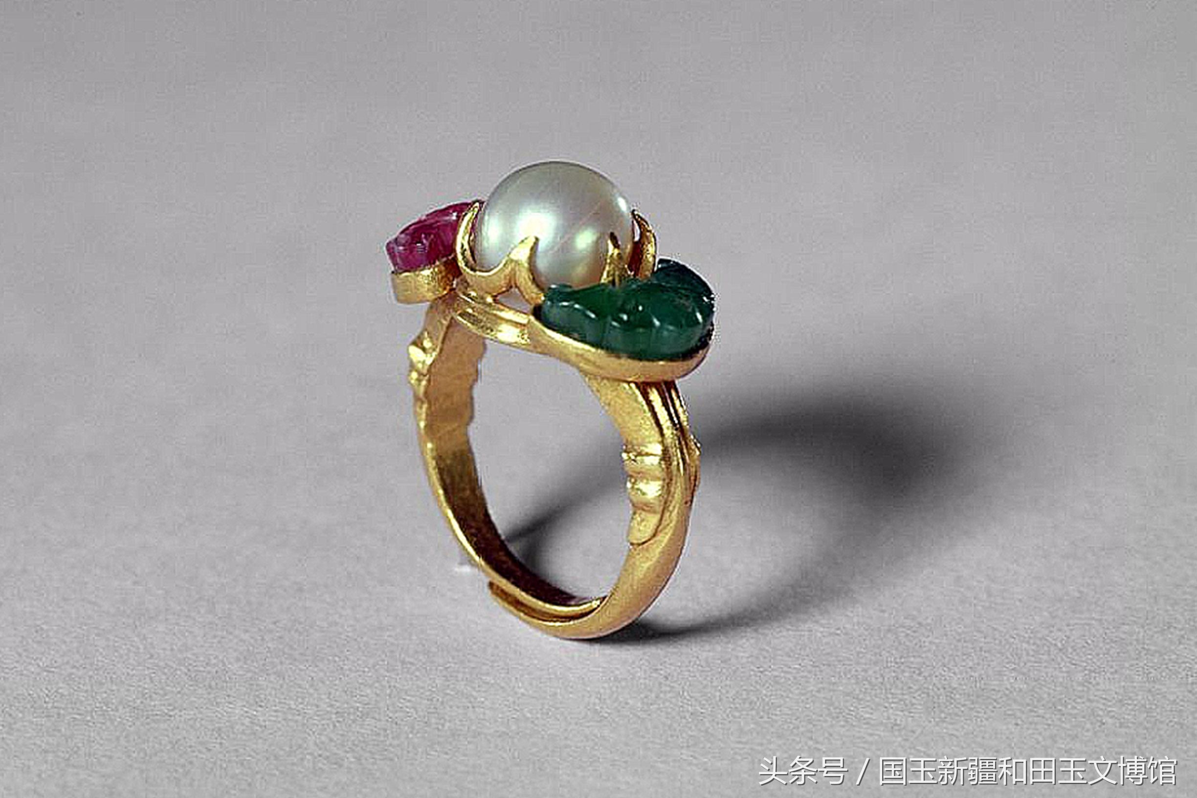 玉意美好,瑕疵玉戒