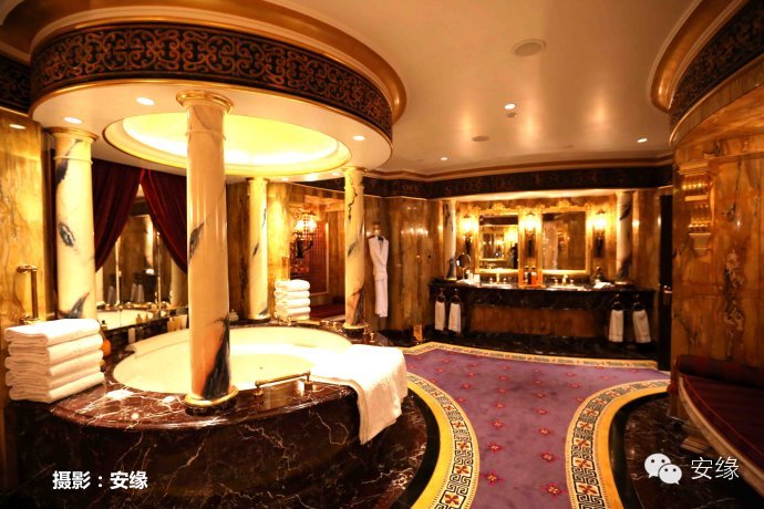 迪拜帆船酒店总统套房体验,一万一晚的迪拜帆船酒店