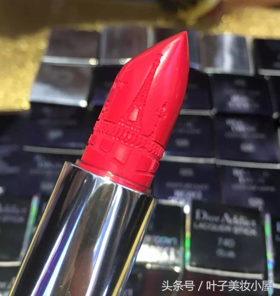 dior口红礼盒装表白,迪奥雕刻70周年口红