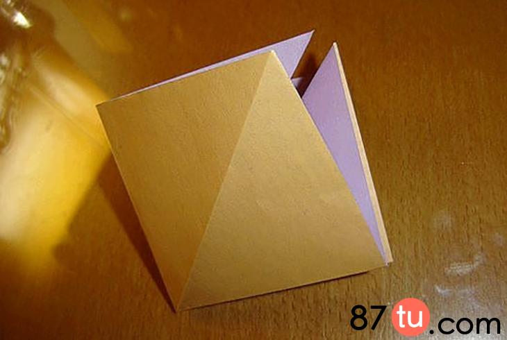 花折纸教程铃兰,铃兰折纸花花教程