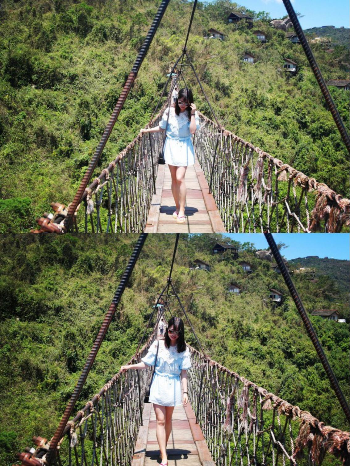 穿过云海后的美景,穿过云海看美景