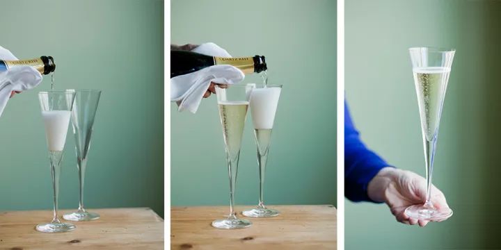 起泡酒三种开法,起泡酒怎么打开才会喷射