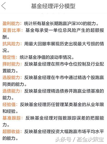 如何看基金经理的评分,基金怎么评价