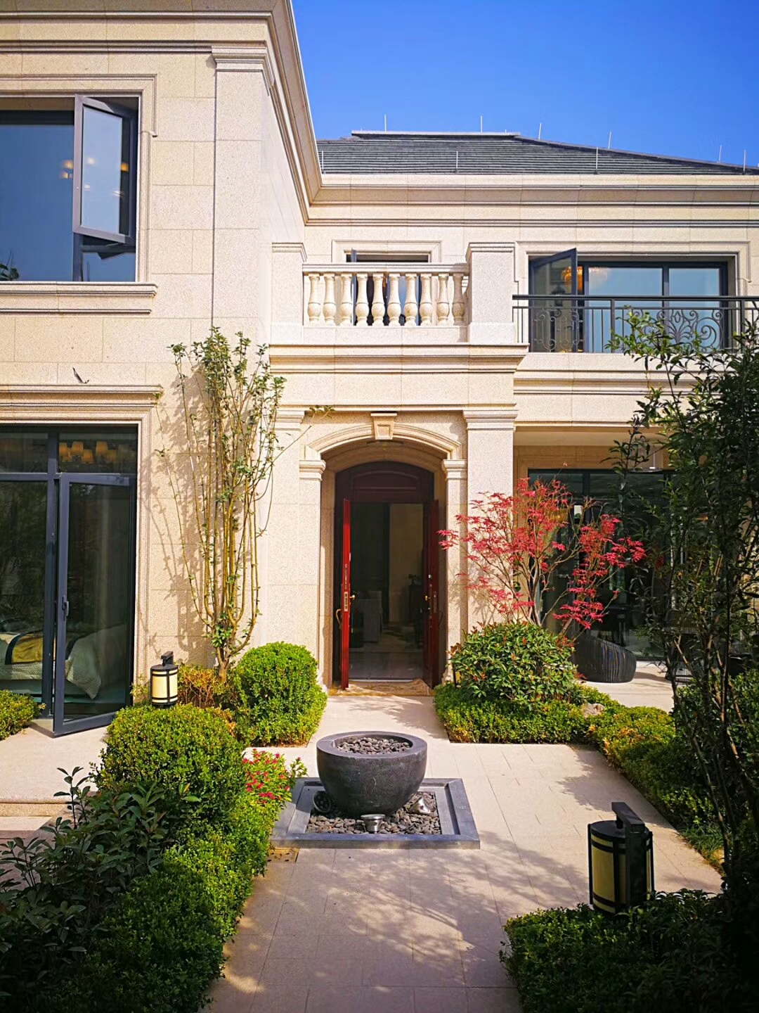 淄博绿城玉兰园装修效果图,淄博豪宅设计实景案例