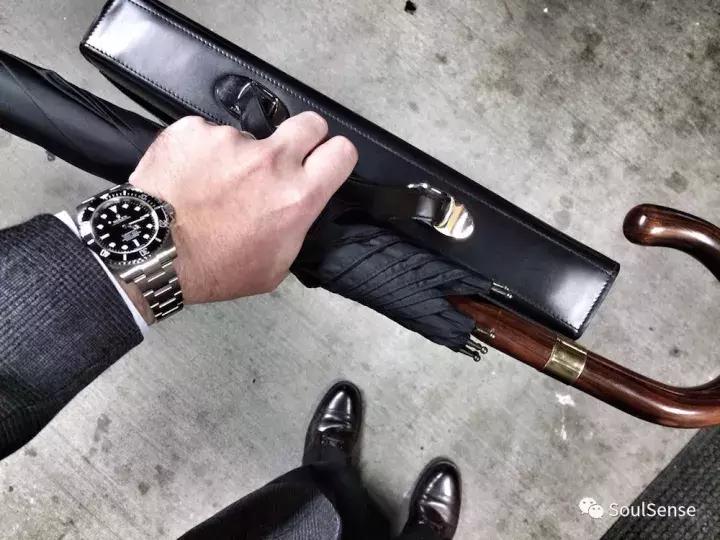 低调又不失奢华的雨伞,高档收藏雨伞